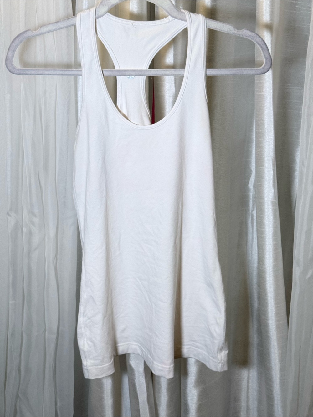 lululemon athletica White Racerback Tank
